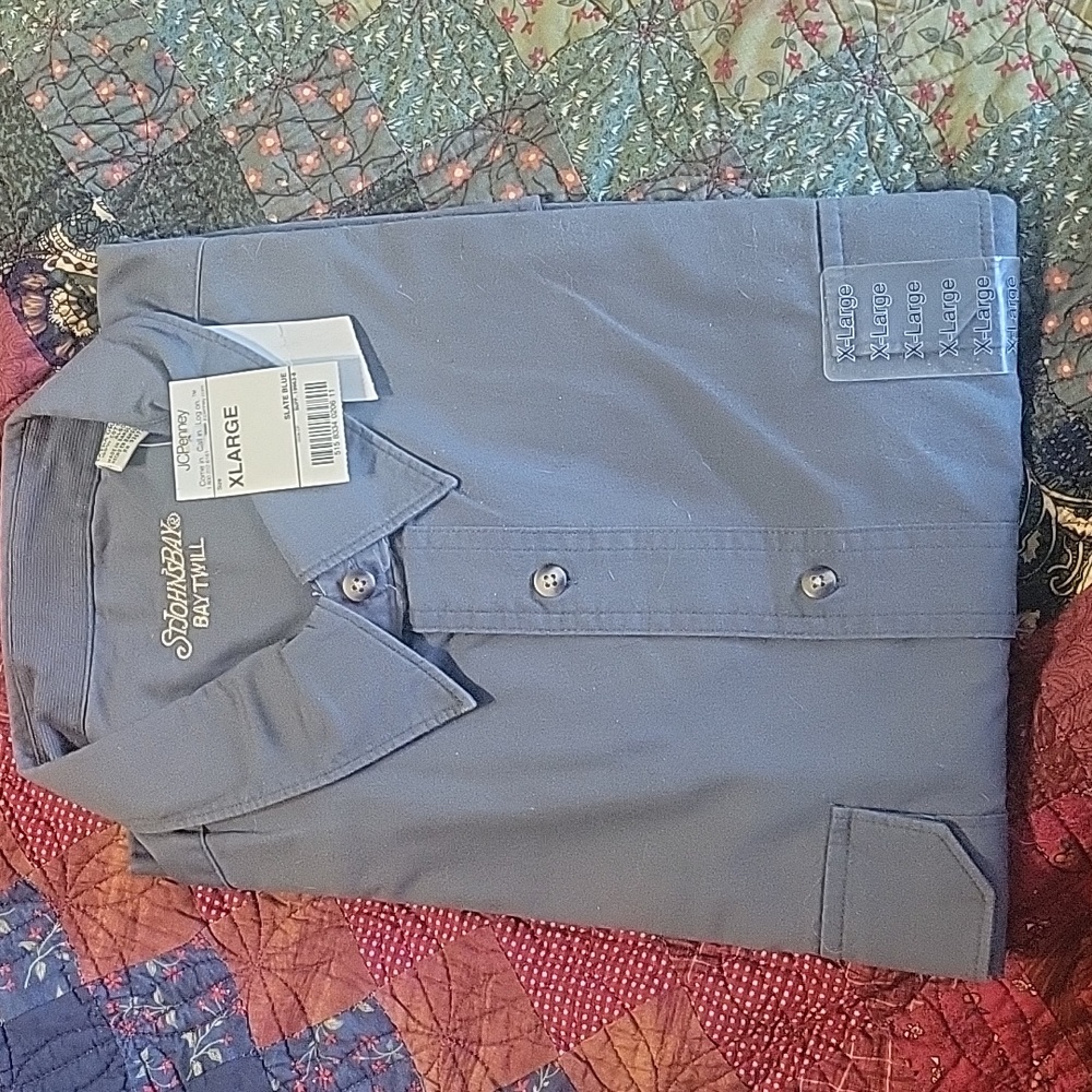 Mens Grey L Sleeved shirt